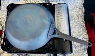 Tramontina Carbon Steel 12-Inch Large Frying Pan with Silicone Grip | Naturally Non Stick Skillet, Oven Safe customer photo 1