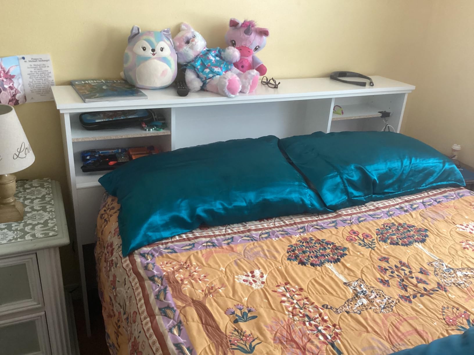 Sauder River Ranch Full-Queen Headboard, Sindoori Mango Finish customer photo 2