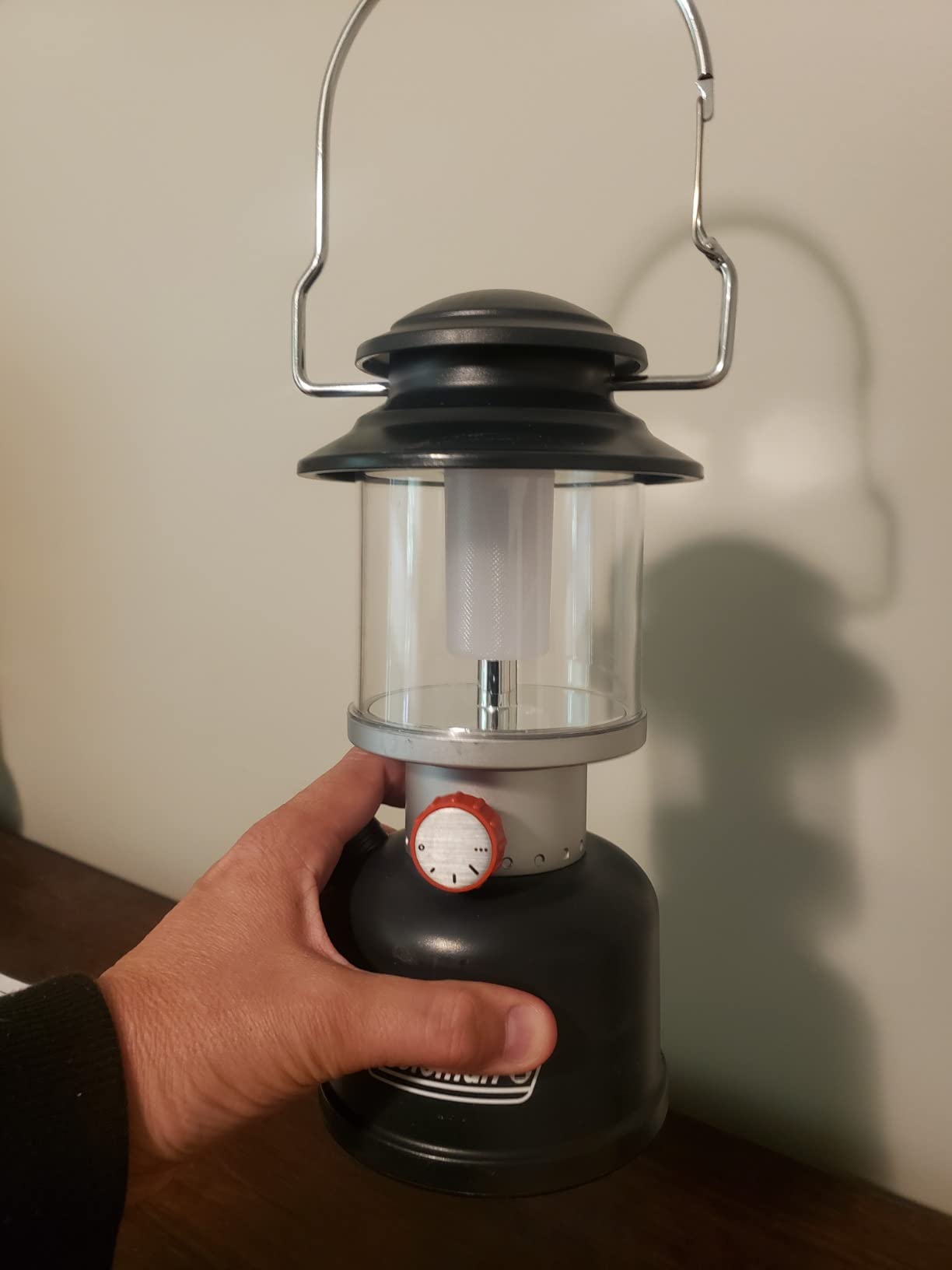 Coleman Classic Rechargeable LED Lantern, Impact & Water-Resistant Lantern with Carabiner Handle & Charging Ports, Great for Camping, Power Outage, Emergencies, & More customer photo 1