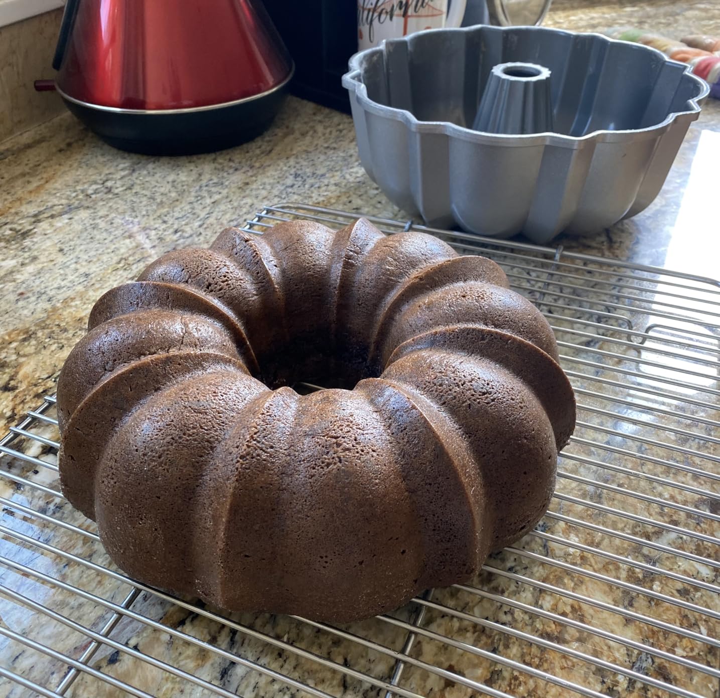 Nordic Ware Original Bundt, 12-Cup, Silver customer photo 2