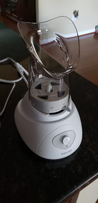 Beurer SI30 Steam Inhaler for Sinus Congestion & Allergies, Drug-Free, Quick 3-5 Minute Setup, Ultra-Quiet, Face Steamer with Variable Steam Control, Universal Mask, FSA/HSA Eligible customer photo 2