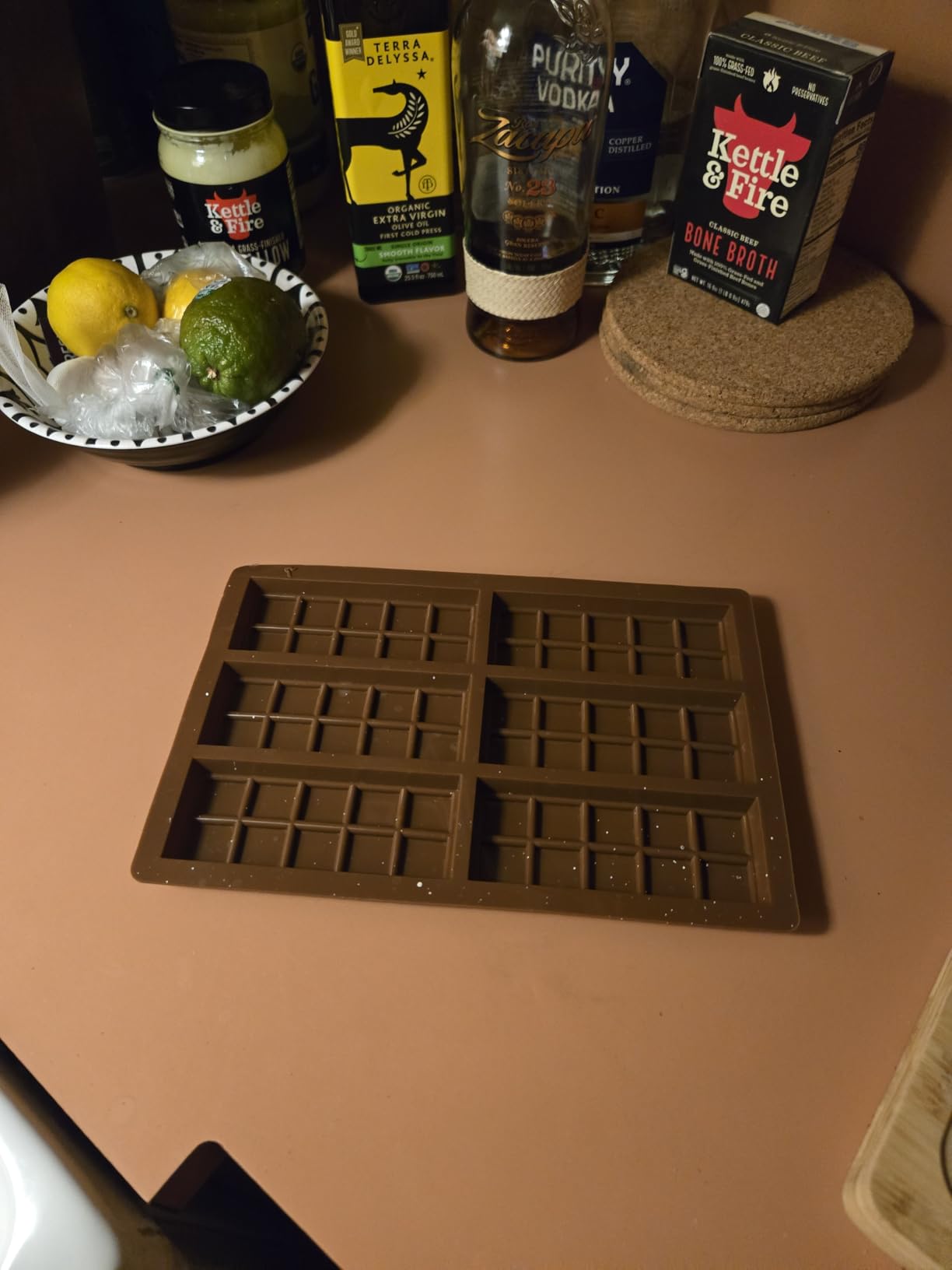 Chocolate Bar Mold - Non-Stick Chocolate Molds, Food Grade Silicone Deep Mold for Dubai Pistachio, Candy, Snacks customer photo 2