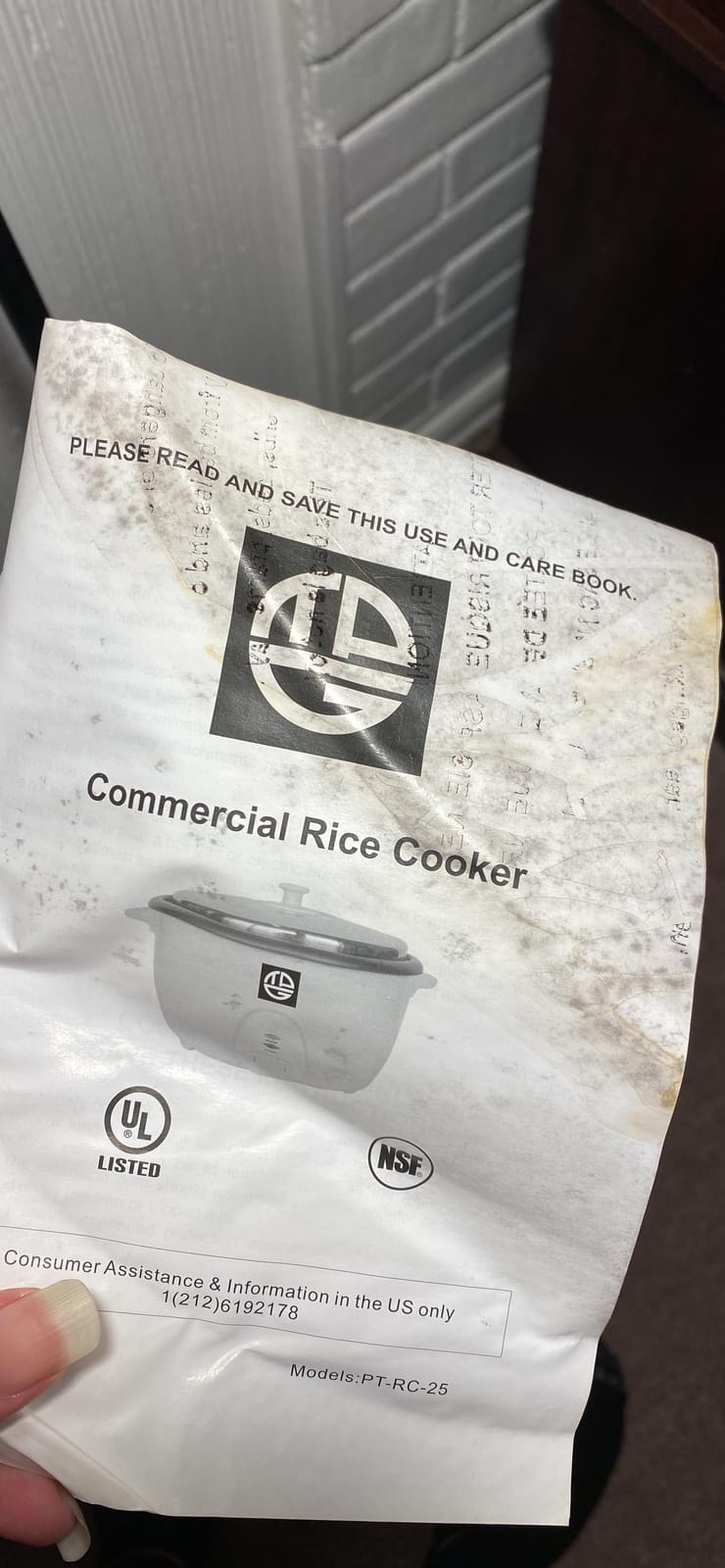 Pantin Commercial Electric Rice Cooker - 35 Cups Raw / 70 Cups Cooked Capacity w/Measuring Cup & Scoop - High-Efficiency Large Rice Cooker Commercial Rice Cooker for Restaurants, Hotels and Catering customer photo 1