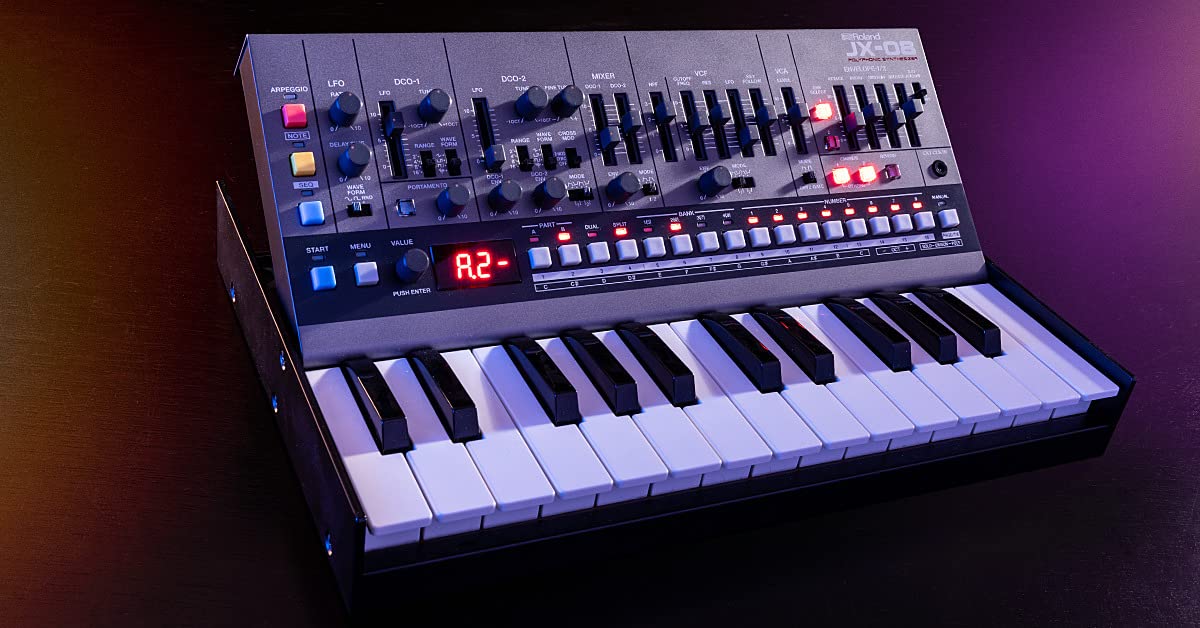 Roland JX-08 Tabletop Sound Module Boutique Synthesizer - Compact, Lightweight, Portable, Onboard Speakers and Battery Operation customer photo 1
