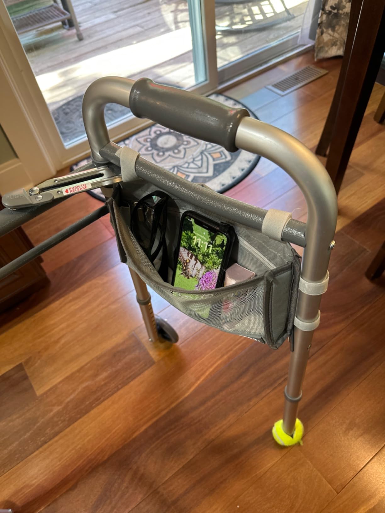 Lunderg Bed Assist Rail for Seniors with Motion-Activated Light & Non-Slip Grab Bar - Easy to Install Bed Rails for Elderly Adults Safety & Post-Surgery - Helps Reduce Falls & Support Independence customer photo 1