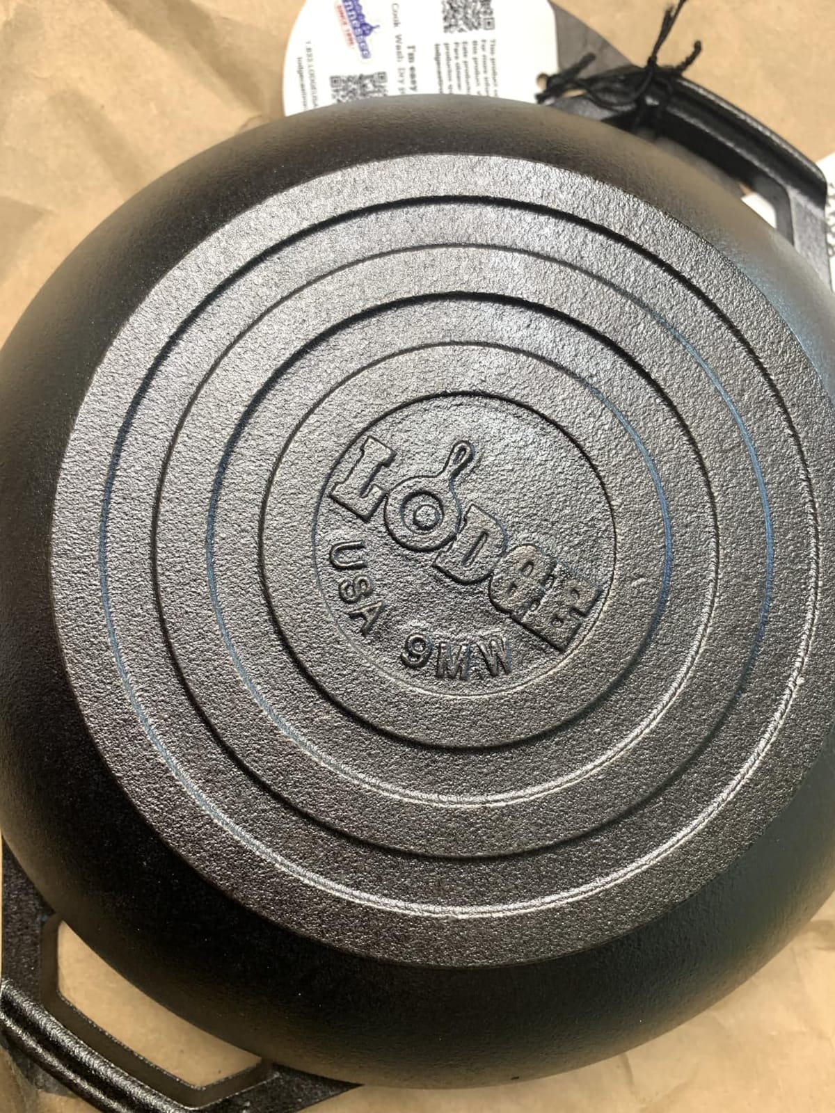 Lodge Cast Iron Wok with Dual Loop Handles, PFAS Free, 14 Inches customer photo 1