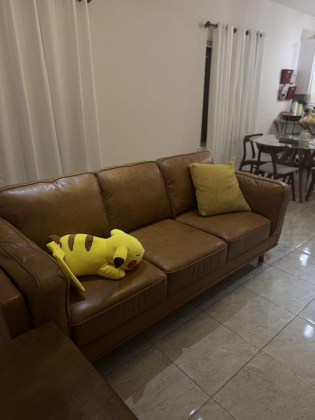Valencia Artisan Full Leather Sofa 88