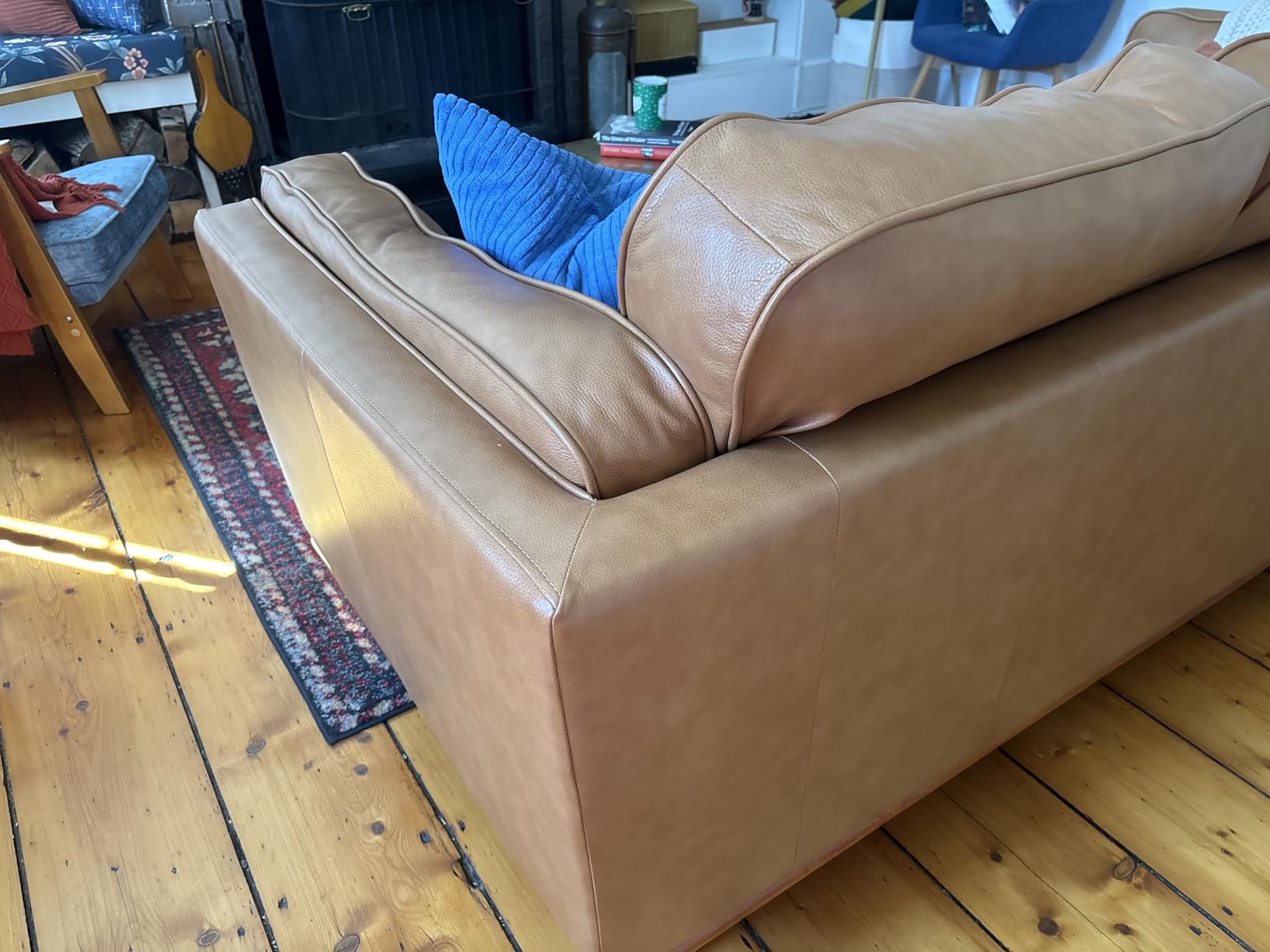 Valencia Artisan Full Leather Sofa 88