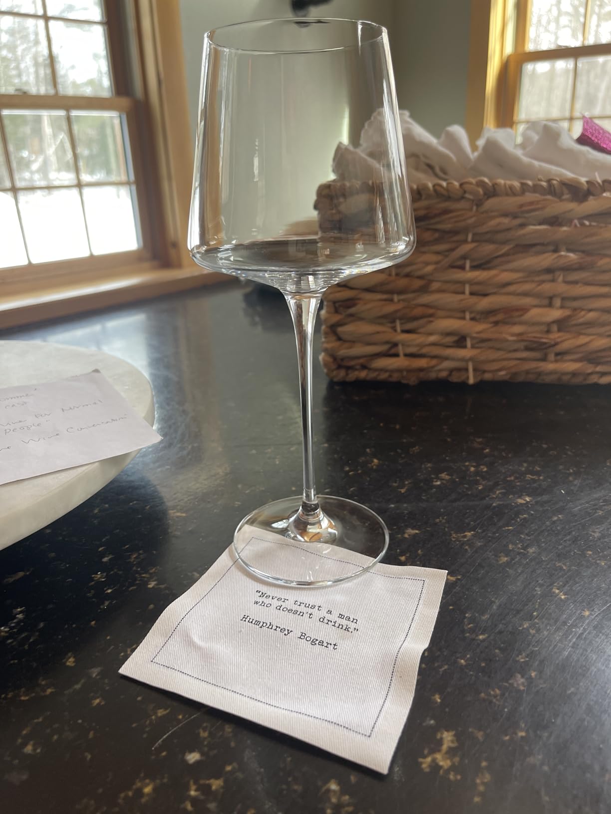 coccot Wine Glasses Set of 6, Crystal White Wine Glasses, Red Wine Glass Set, Wine Glasses Long stem, Clear Lead-Free Premium Blown Glassware (18.5oz, 6 pack) customer photo 2