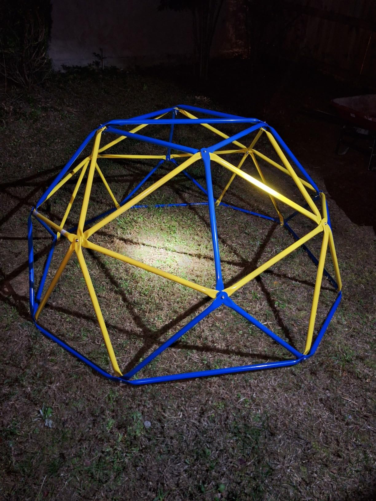 GIKPAL Climbing Dome, Upgraded 6FT Geometric Dome Climber with Climbing Grip for Kids Indoor Outdoor Play Equipment customer photo 2