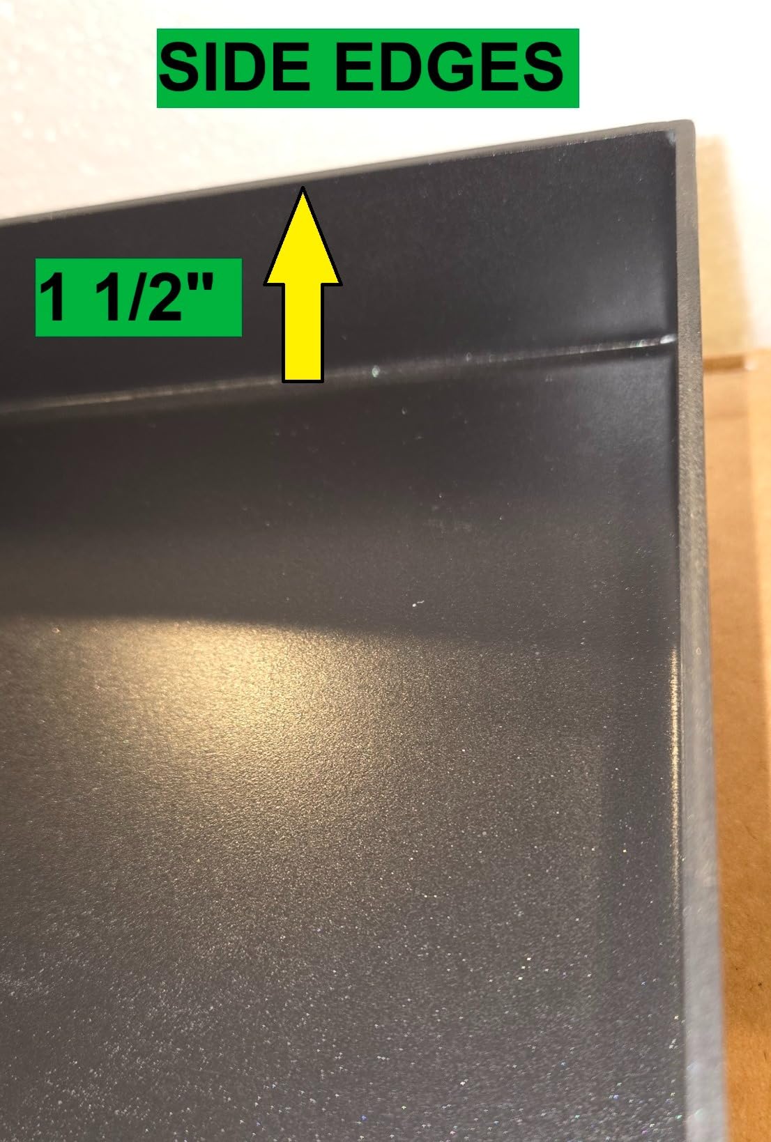 Griddle for Gas Grill Flat Top Grill Griddles Plate 25 x 16 Inch Cast Iron | Griddle Top for Gas Grill Cast Iron Griddle for stove top Nonstick Griddle insert with raised edges, outdoor grill customer photo 1