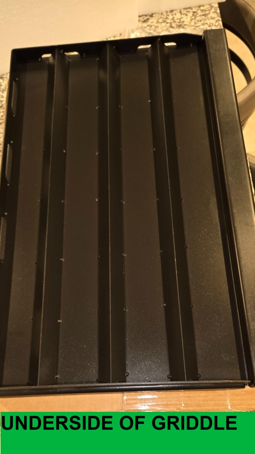 Griddle for Gas Grill Flat Top Grill Griddles Plate 25 x 16 Inch Cast Iron | Griddle Top for Gas Grill Cast Iron Griddle for stove top Nonstick Griddle insert with raised edges, outdoor grill customer photo 2