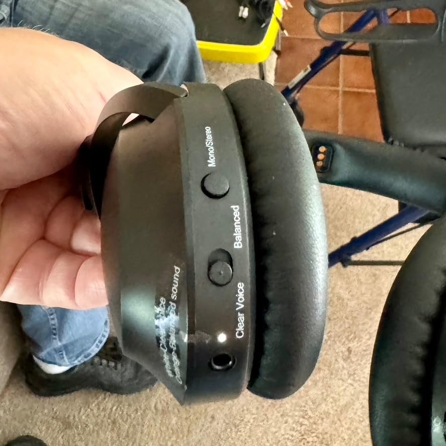 Avantree Duet - Dual Wireless Headphones for TV Watching | Clear Voice & Loud Volume for Seniors and Hard of Hearing, Easy Plug & Play Setup, with 2.4GHz RF Transmitter & Charging Dock customer photo 1