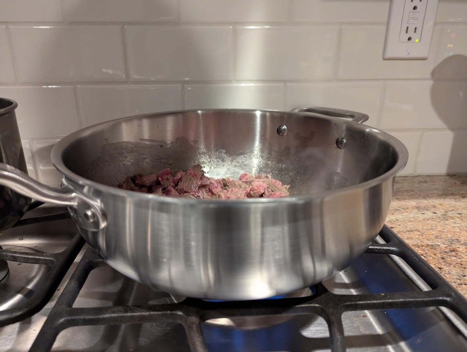 Made In Cookware - 2 Quart Stainless Steel Saucier Pan - 5 Ply Stainless Clad - Professional Cookware - Crafted in Italy - Induction Compatible customer photo 1