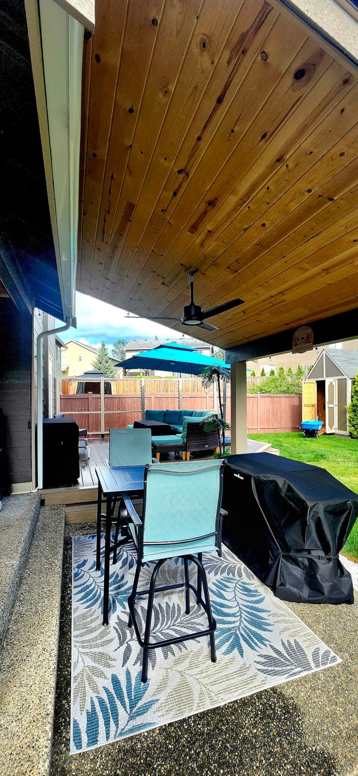 Best Choice Products 10x10ft Cantilever Patio Umbrella w/Base Included, Solar LED Lights 360 Rotation Large Offset Hanging Outdoor Shade for Deck Pool Backyard w/Stand - Tan customer photo 1