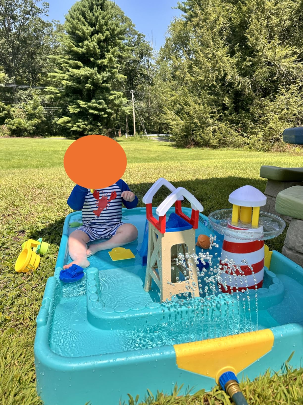 Little Tikes Splash Beach Water Table Splash Pad for Kids, Boys, Girls Ages 2+ Years customer photo 1