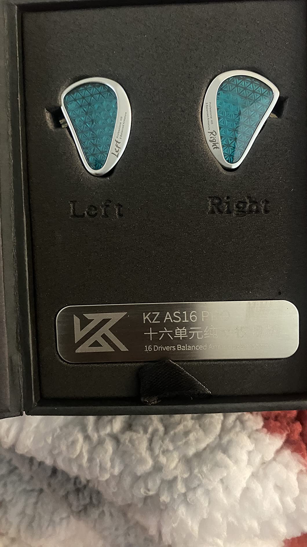 Linsoul KZ AS16 Pro 16BA Balanced Armature Drivers HiFi Bass Wired Earbuds customer photo 1