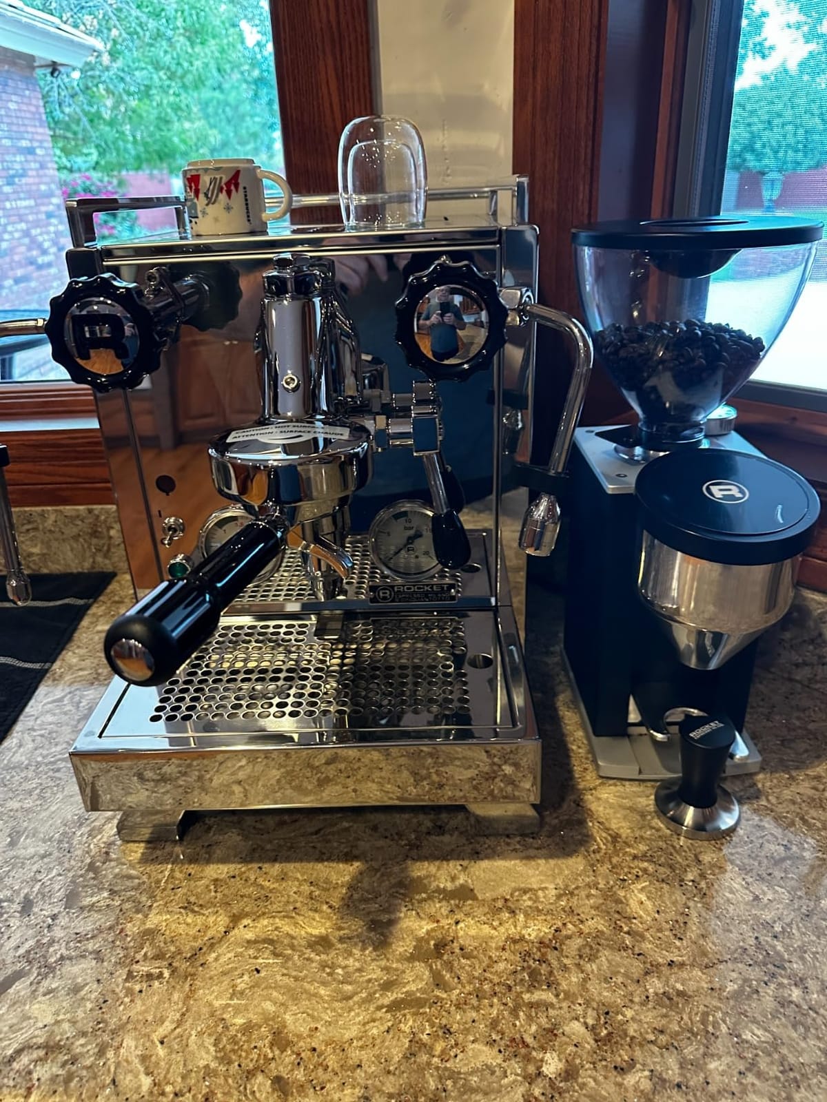 Rocket Espresso R58 Cinquantotto Espresso Machine, Stainless Steel customer photo 2