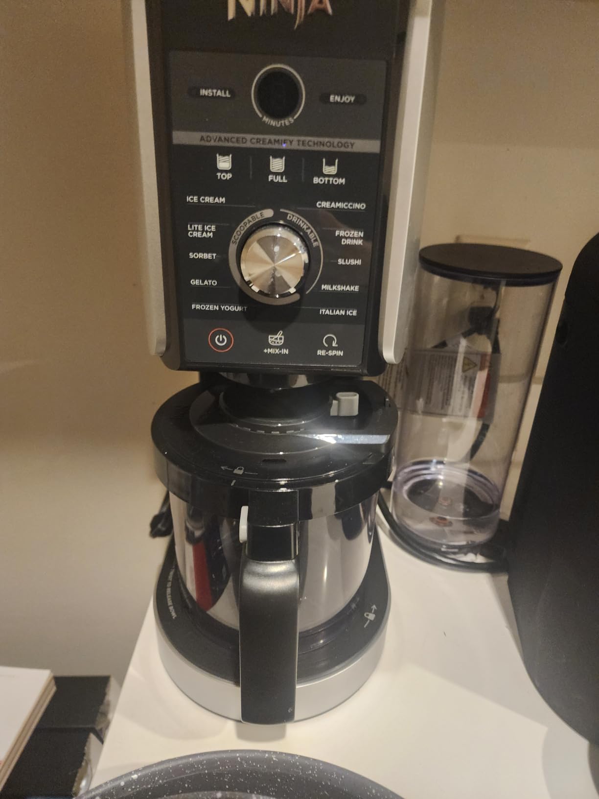 Ninja CREAMi XL Deluxe 11-in-1 Ice Cream & Frozen Treat Maker, NC501 customer photo 2