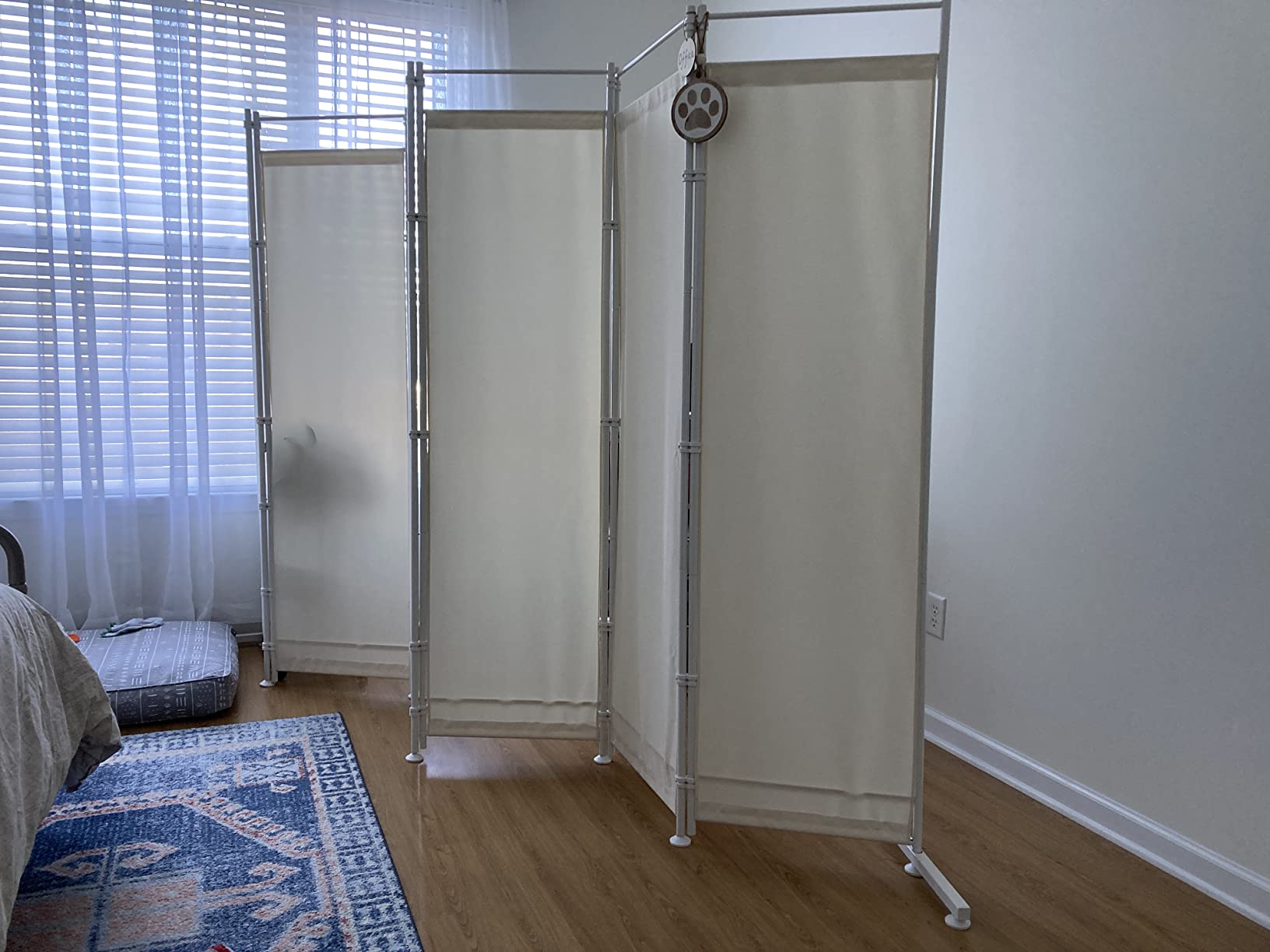 GIANTEX 4-Panel Folding Room Divider Privacy Screen, 87