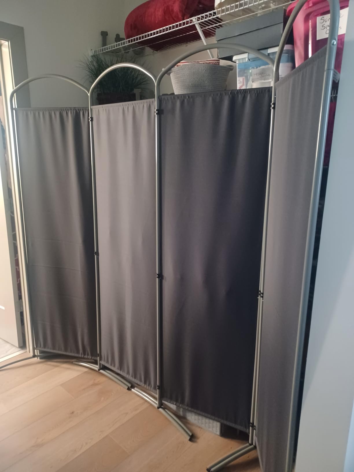 GIANTEX 4-Panel Folding Room Divider Privacy Screen, 87