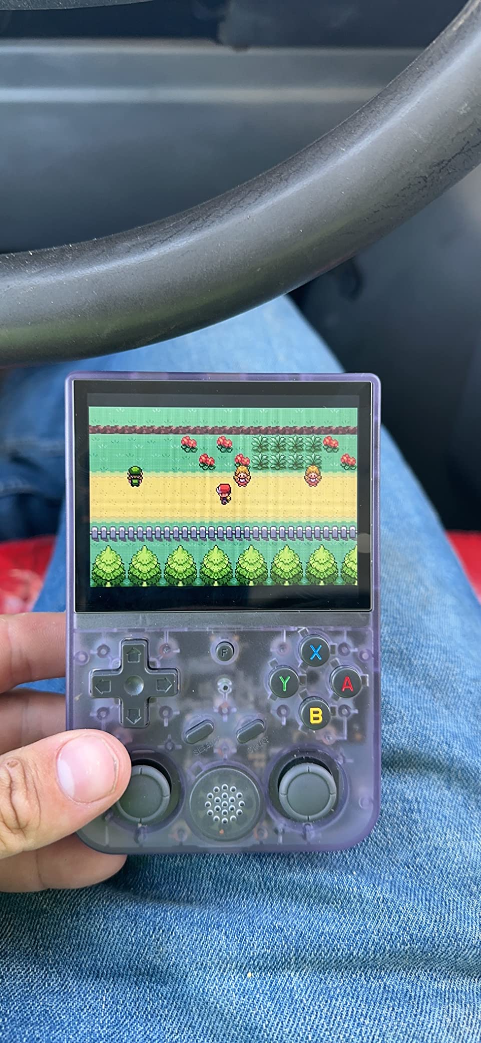 RG353V Retro Handheld Game with Dual OS Android 11 and Linux, RG353V with 64G TF Card Pre-Installed 4452 Games Supports 5G WiFi 4.2 Bluetooth Online Fighting, Streaming and HDMI customer photo 2