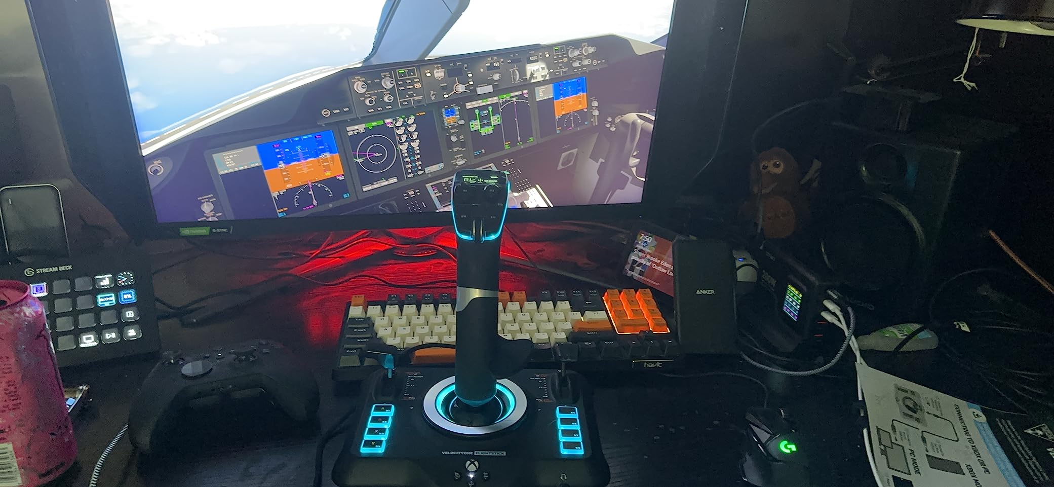 Turtle Beach VelocityOne Flightstick Universal Sim Controller (Xbox/PC) customer photo 2
