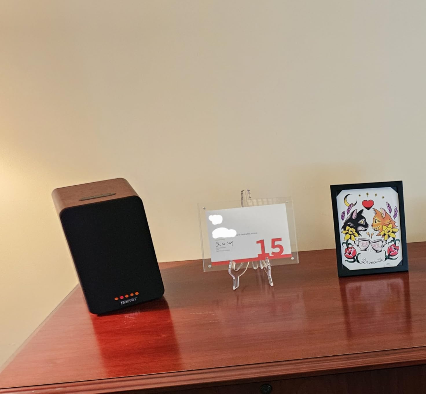 Saiyin Powered Bluetooth Bookshelf Speakers | 40W*2, 4 Inch Woofer, Bluetooth/Optical/Auxiliary/RCA Inputs, Sub Out, TV/Turntable/Record Player/PC/Computer customer photo 2