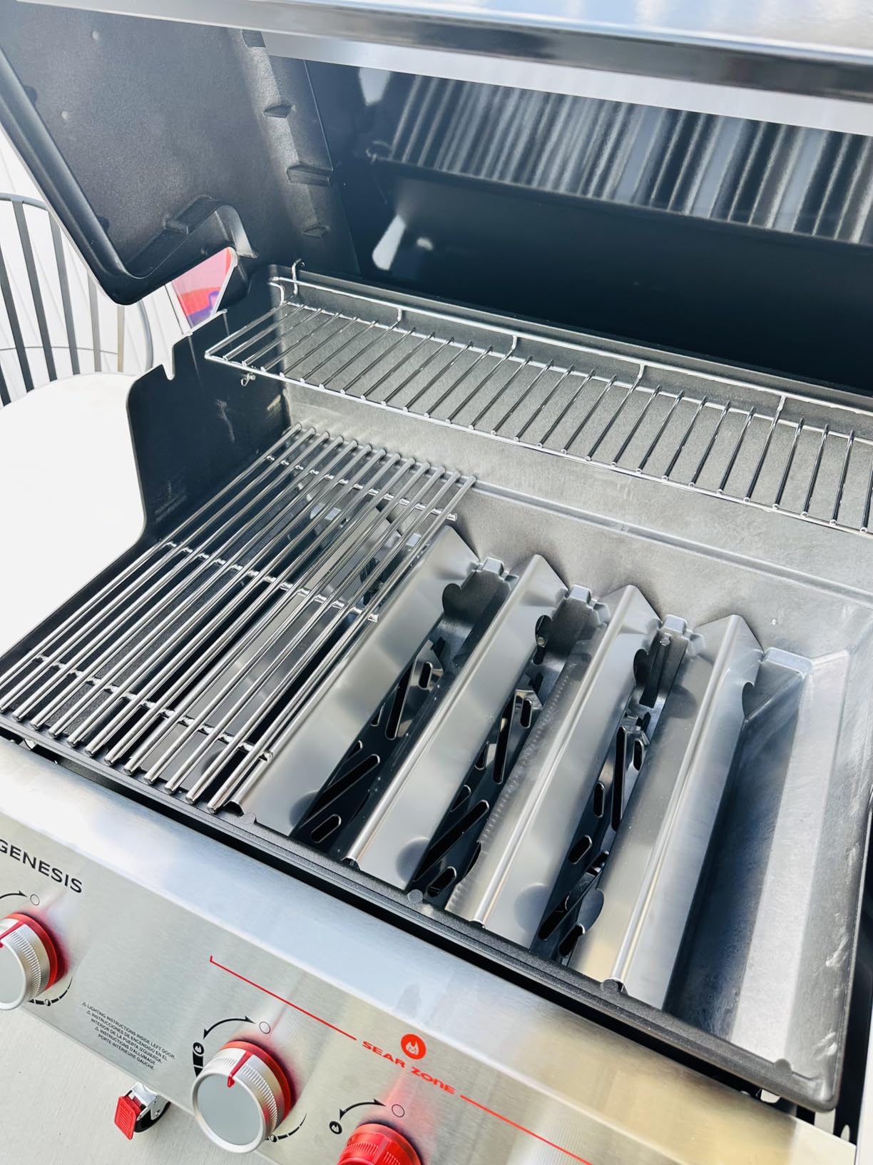 Weber Rust-Resistant Griddle Insert | Fits Searwood & Select Large Spirit Grills, Pre-Seasoned Carbon-Steel Griddle Insert for Outdoor Flat-Top Cooking customer photo 2