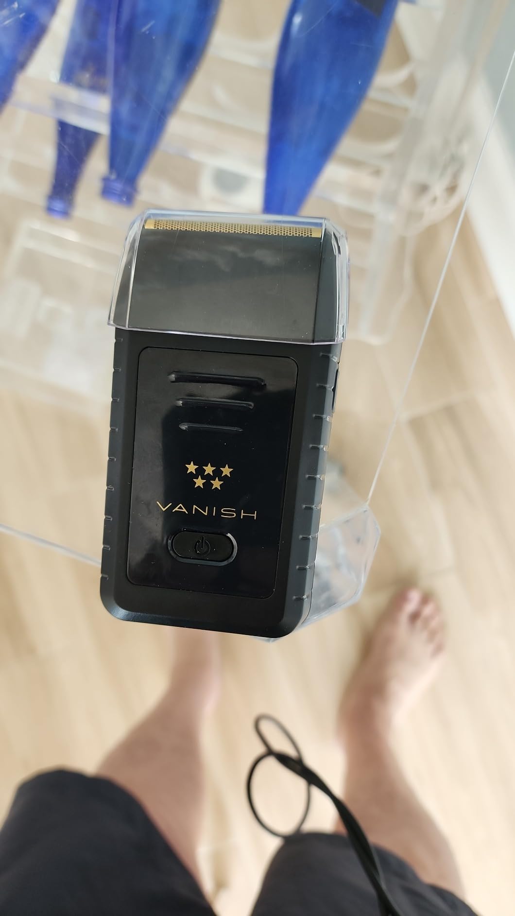 Wahl Professional 5 Star Vanish Cordless Foil Shaver, Model 08173-700 | Pop-Out Double Foil Bars with Independent Suspension for a Smoother Shave, Replaceable Foils, 100+ Min Runtime, LED Gauge customer photo 1