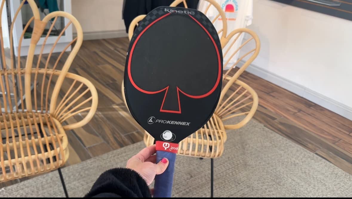 PROKENNEX Black Ace Pro - Pickleball Paddle with Toray 700 Carbon Fiber Face - Comfort Pro Grip customer photo 2