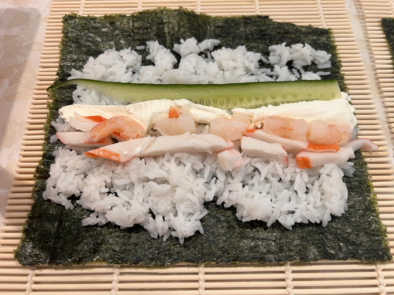 BZG 2 Pack Bamboo Sushi Rolling Mat, Sushi Roll Maker, Bamboo Sushi Rolling Mat, Sushi Maker (9.5