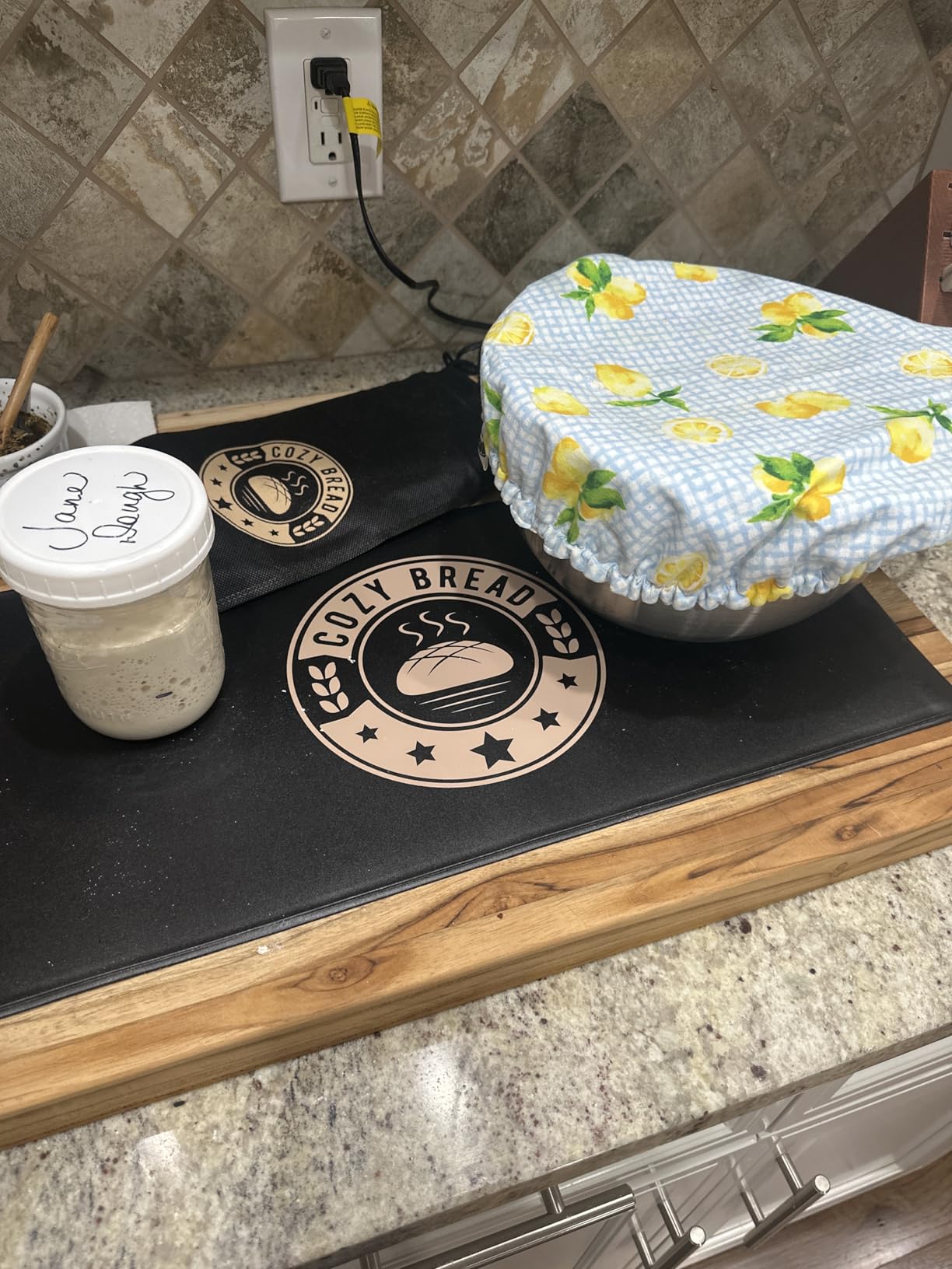 Cozy Bread Sourdough Bread Proofing Mat for Home Bakers | USA Brand | Thermostat Controlled Bread Proofer (10