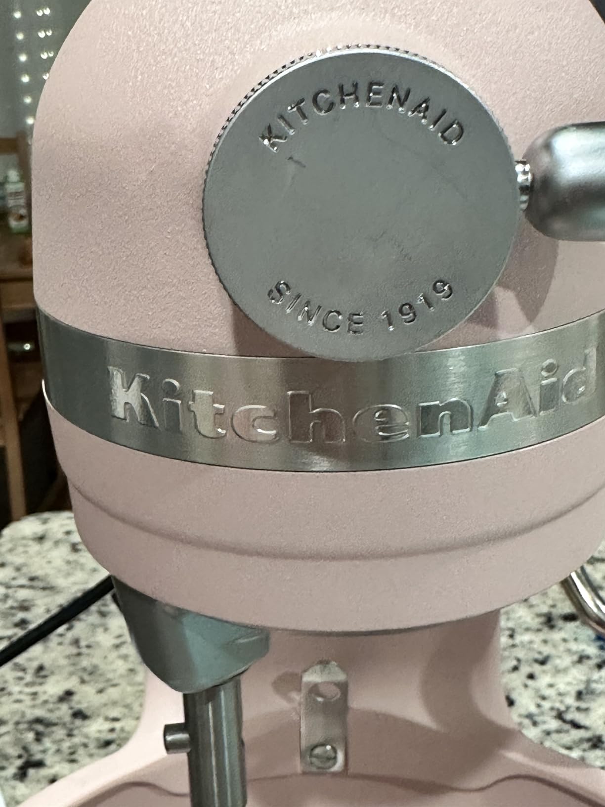 KitchenAid 7 Quart Bowl-Lift Stand Mixer with Accessories, KSM70SKXX | Bowl-Lift Design, 11 Speeds, 1/2 Speed for Folding, Double Flex Edge Beater and 4 other accessories, Cast Iron Black customer photo 2