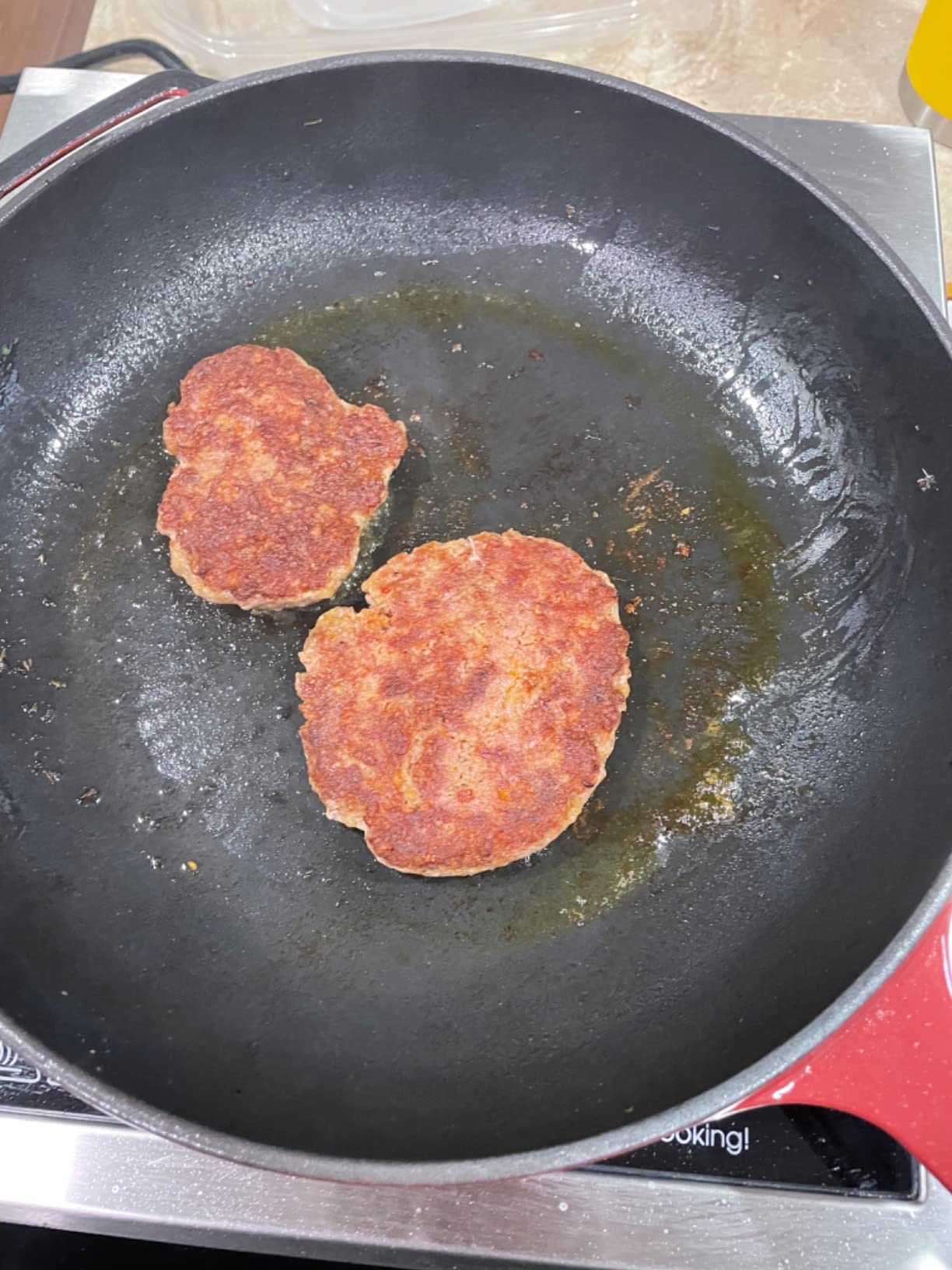 Made In Cookware - Enameled Cast Iron Skillet (Blue) - Crafted in France - Induction Compatible customer photo 2