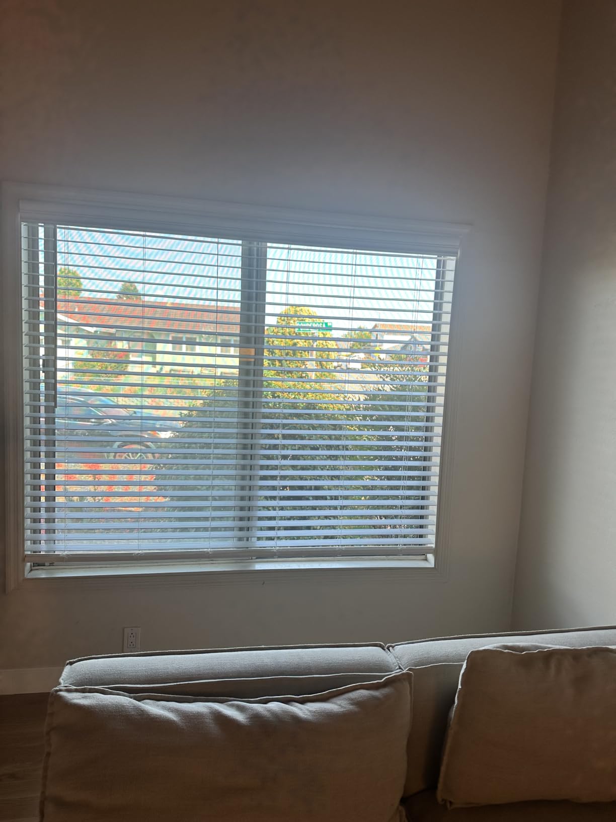 Lotus & Windoware Cordless, 2 Inch Faux Wood Blind, 34