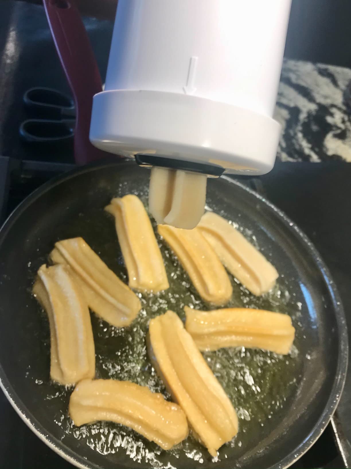 Churrera Churro Maker Machine - Free Recipe eBook Included - 8 Interchangeable Discs - Churros Maker Machine - Cookie Machine customer photo 2