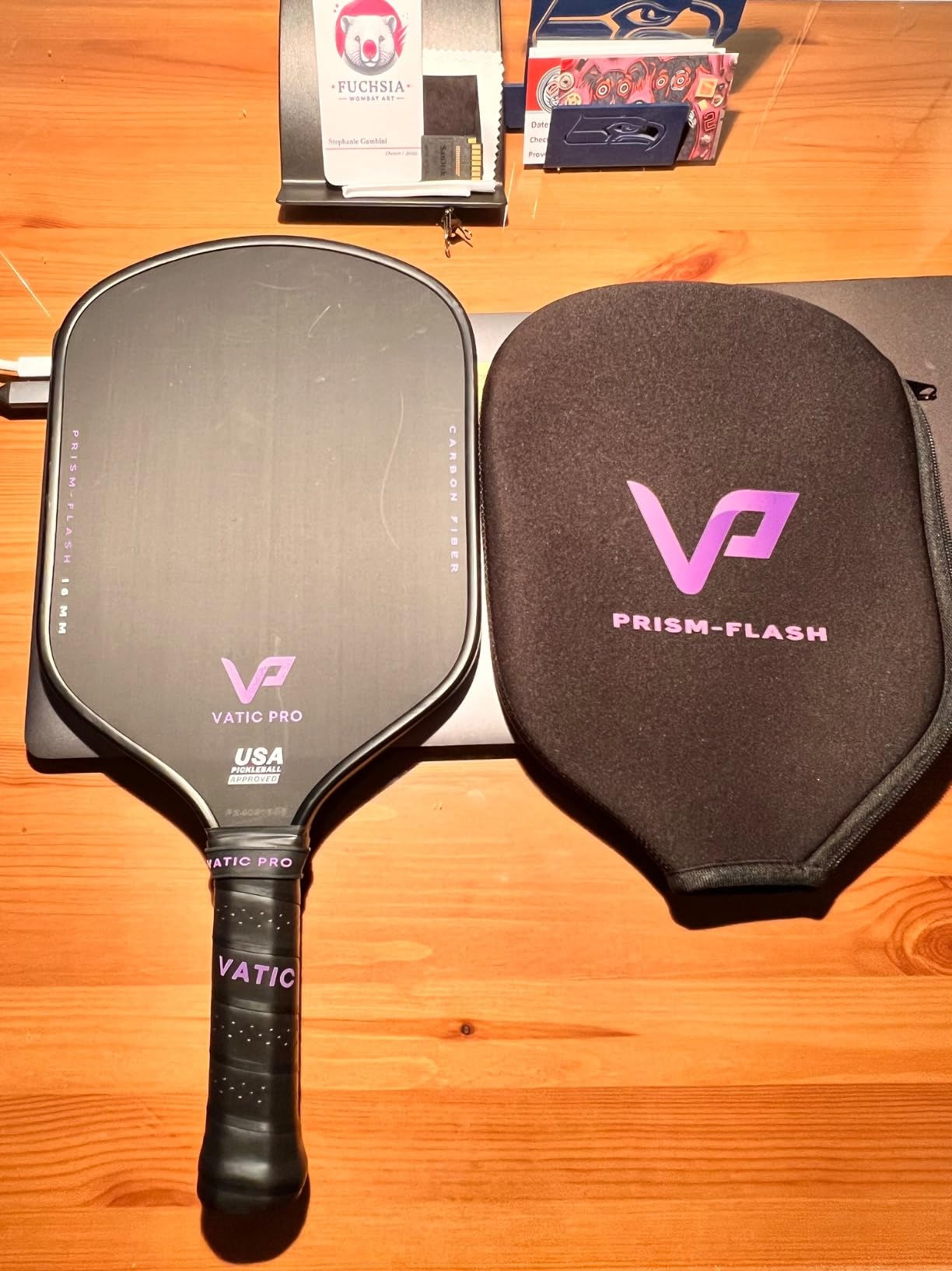 Vatic Pro Prism Carbon Fiber 16mm - Foam Injected Walls - Includes Paddle Cover customer photo 1