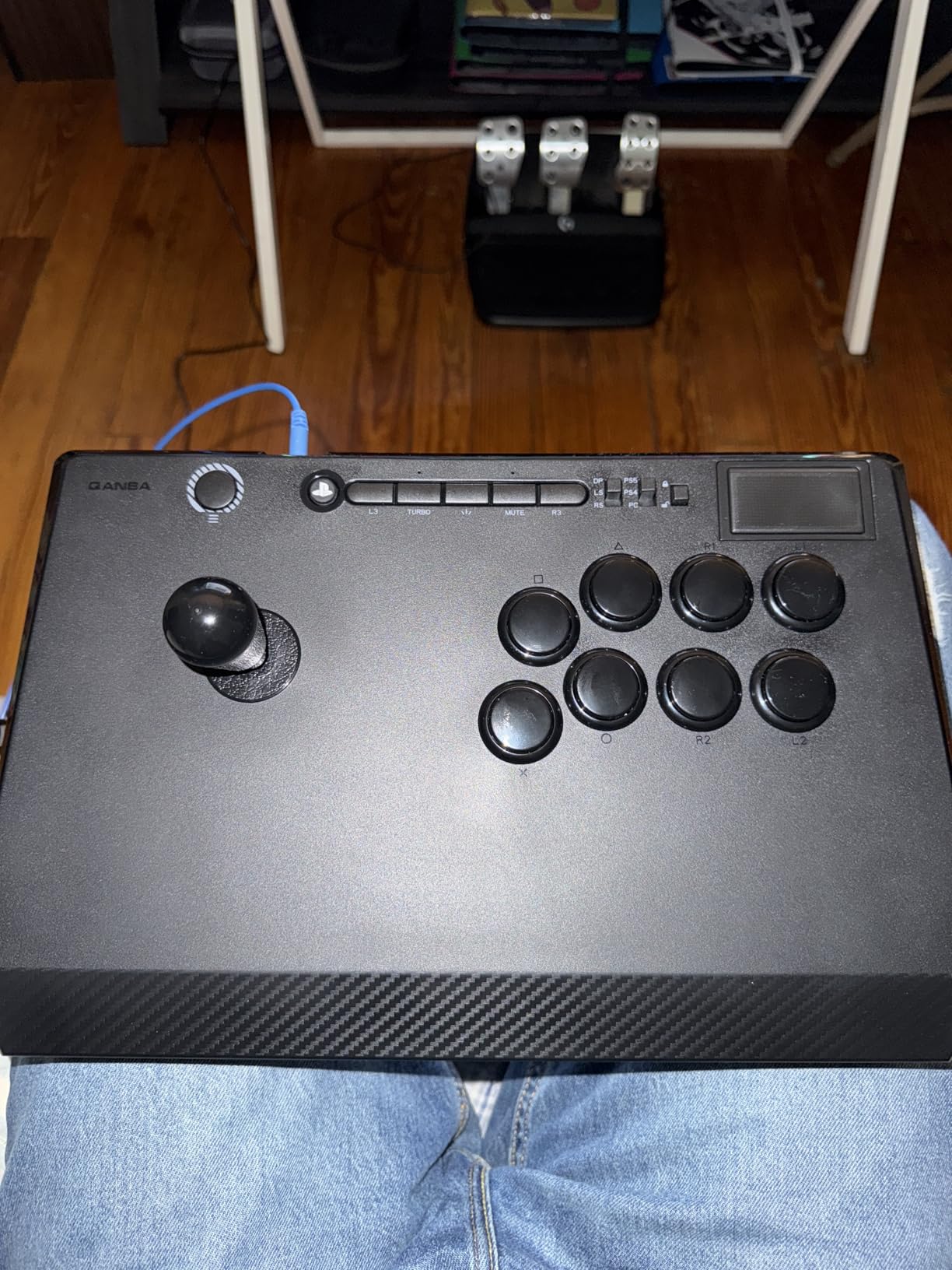 Qanba B1 Titan Wired Joystick for PlayStation 5/4 and PC (Fighting Stick) Officially Licensed Sony Product customer photo 2