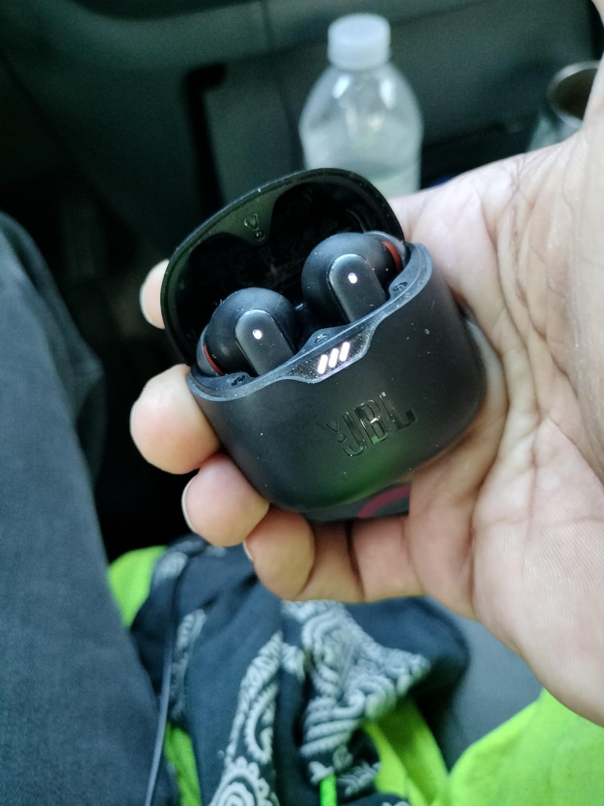JBL Tune Flex - True Wireless Noise Cancelling Earbuds (Black), Small | JBL Pure Bass Sound, Active Noise Cancelling with Smart Ambient, 4 mics for perfect calls, Up to 32 hours of battery life customer photo 1