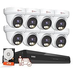 Anpviz 4K 16CH PoE Security Camera System, 16pcs Wired 8MP PoE IP Cameras | Human Vehicle Detection, Smart Color Night Vision, 8MP/4K 16 Channel NVR with 4TB HDD for Businesses (U Series) customer photo 2