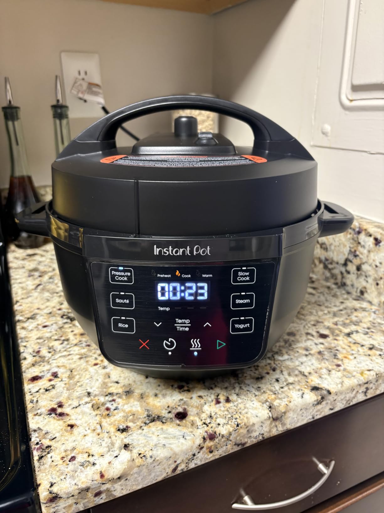 Instant Pot 7.5QT RIO Wide, 7-in-1 Electric Multi-Cooker, Pressure Cooker, Slow Cook, Rice, Steamer, Sauté, Yogurt & Warmer, Wide Base, Large Searing Base, WhisperQuiet Steam Release customer photo 2