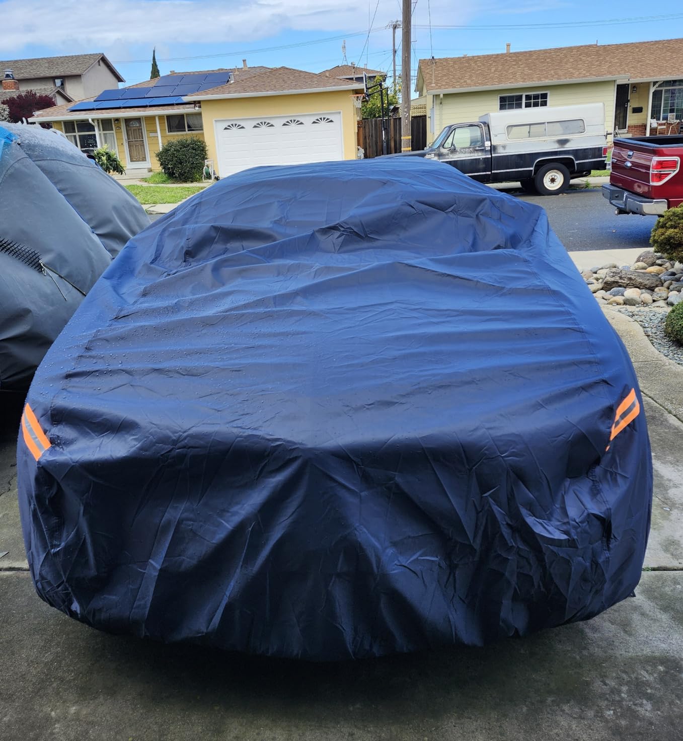 Kaugung Custom Fit Car Cover for Porsche Macan (Base, S, GTS, Turbo & T), Heavy Duty Waterproof All Weather Outdoor Protection, Breathable Compact Luxury SUV Cover customer photo 2