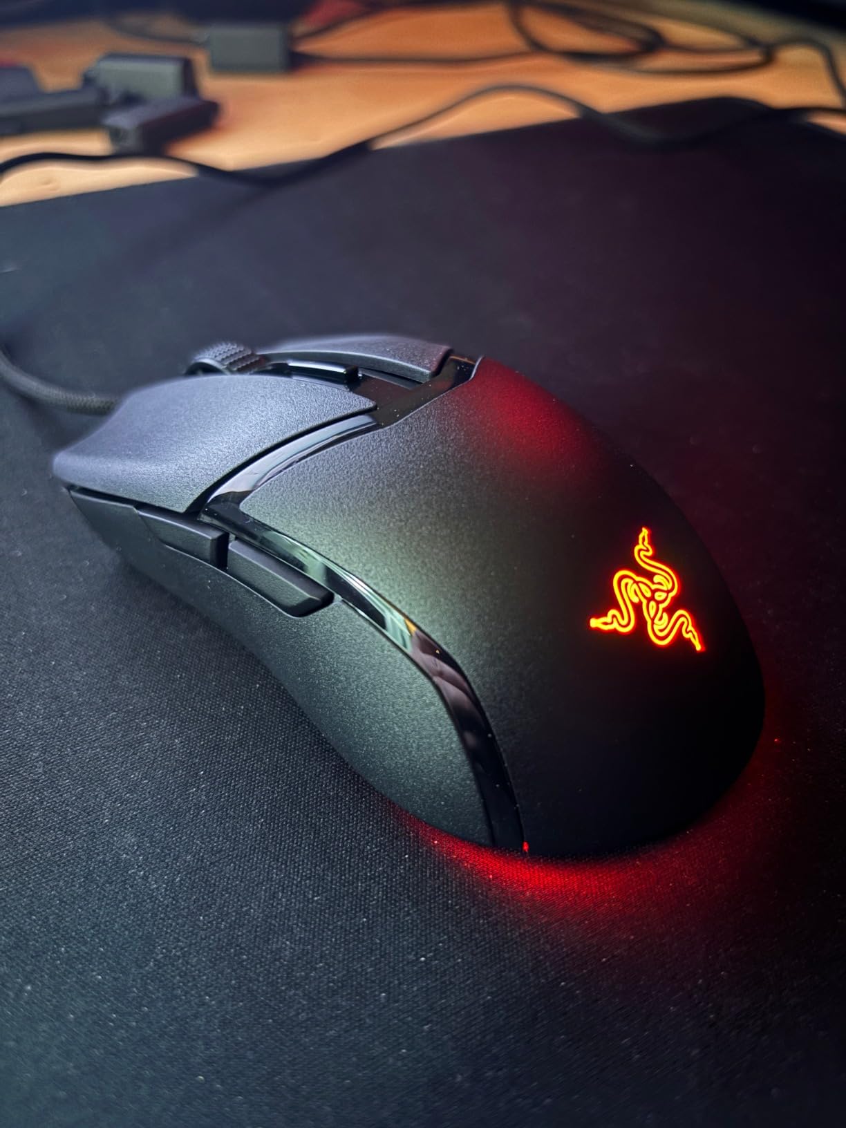 Razer Cobra Wired Gaming Mouse, Gen-3 Optical Switches, 58g, Black | Chroma RGB Lighting with Underglow, Precise 8500 DPI Optical Sensor, 100% PTFE Mouse Feet customer photo 1