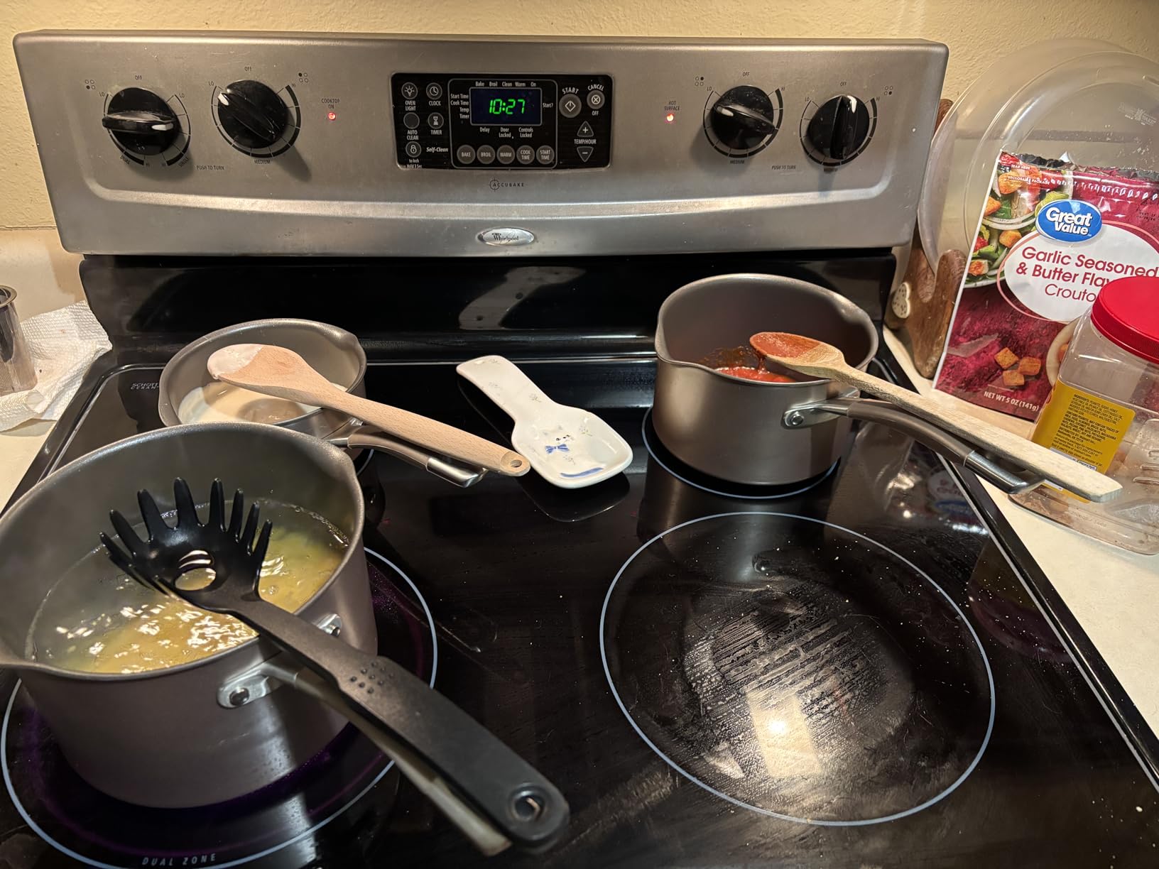 Circulon Premier Professional Induction Pots and Pans Set, 12-Piece, Bronze | Hard anodized nonstick cookware set, easy food release, dishwasher safe, oven safe, durable non stick pots and pan set customer photo 1
