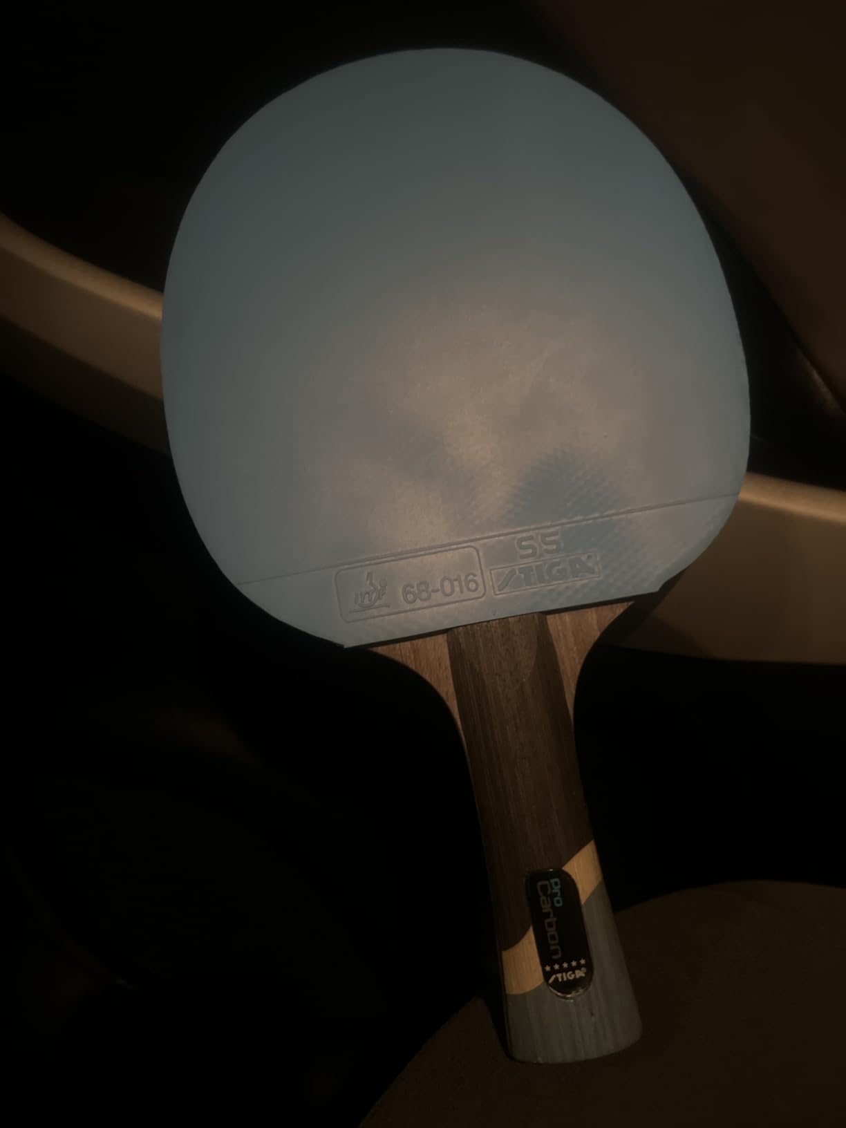 STIGA Pro Carbon Blast Ping Pong Paddle customer photo 1