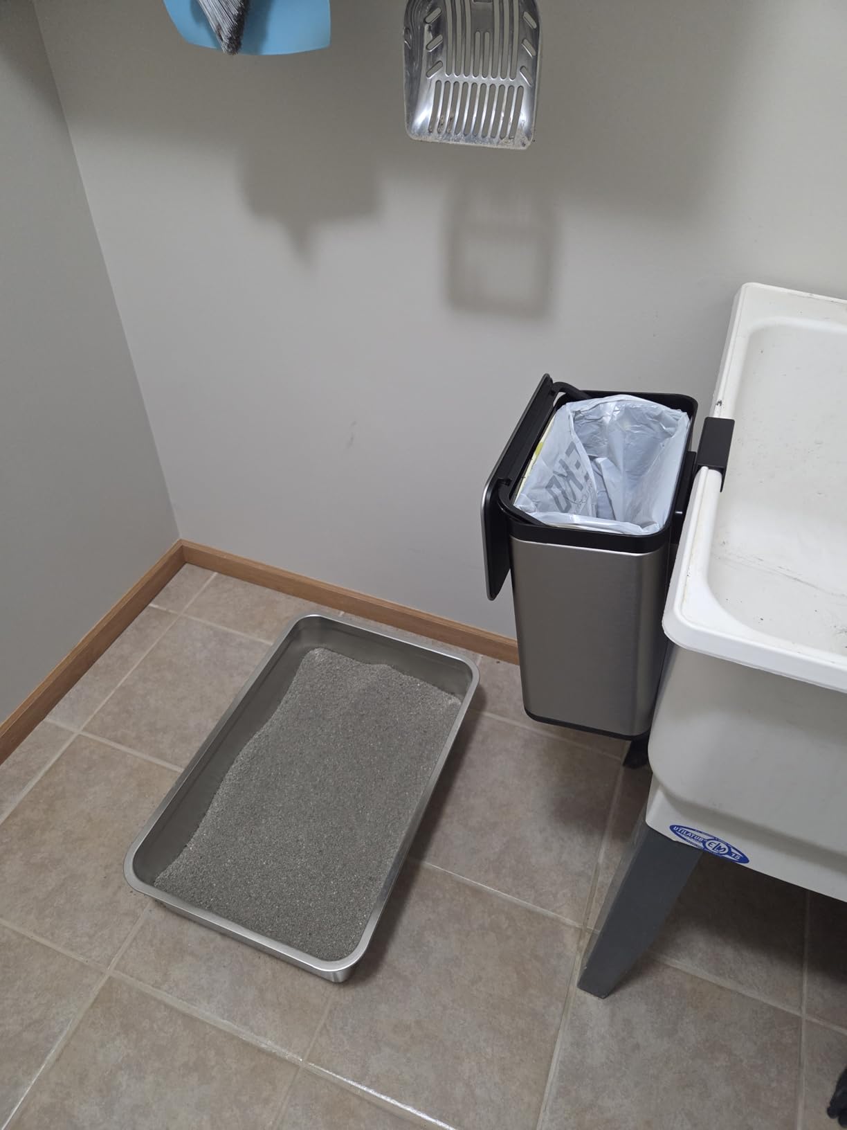 EKO Kitchen Compost Bin, 7L / 1.85 Gal Stainless Steel with Removable Inner Bucket and Deodorizer Compartment, 2-in-1 Countertop Compost Bin with Lid customer photo 1