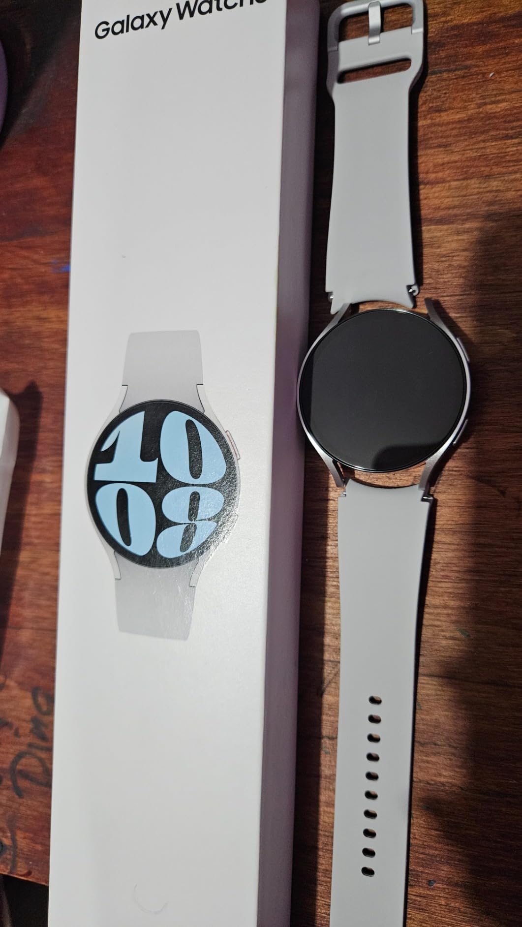 Samsung Galaxy Watch 6 44mm LTE Smartwatch, Fitness Tracker, Personalized HR Zones, Advanced Sleep Coaching, Heart Monitor, BIA Sensor for Health Wellness Insights, Big Screen, US Version, Silver customer photo 2