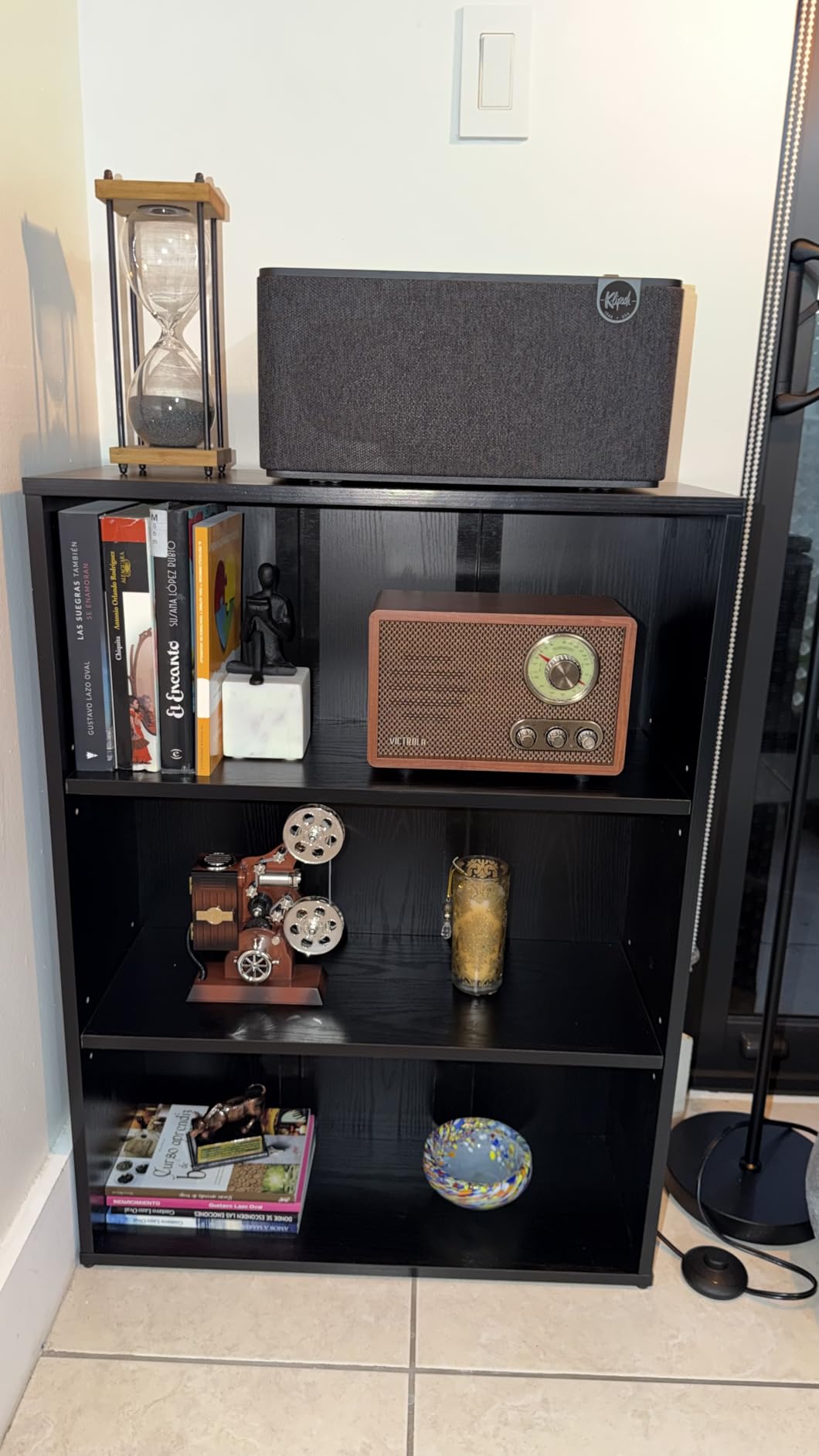 Klipsch The Three Plus Premium Bluetooth Speaker System, Turntable Ready with Phono/RCA Inputs, Bluetooth 5.3 with Up to 40 ft. of Distance, Matte Black customer photo 1