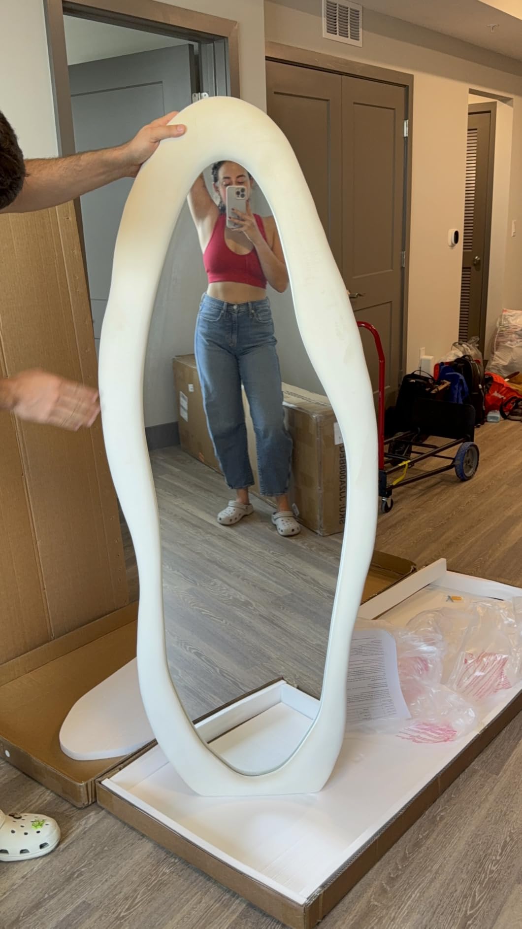 Honyee Full Length Mirror, 63